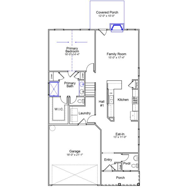 2D floor plan layout of this home in Winston Point, Gilbert, SC (Image 2). 2D floor plan layout of this home in Winston Point, Gilbert, SC (Image 2).