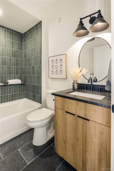 Furnished interior view inside a new home in , Denver (Image 5).