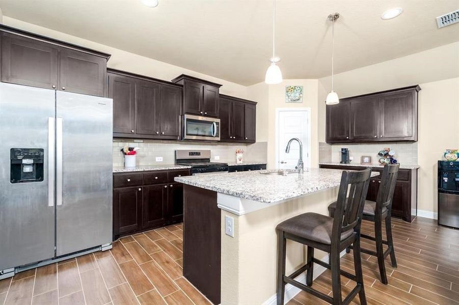 Furnished interior view inside a new home in , Cleburne (Image 6).