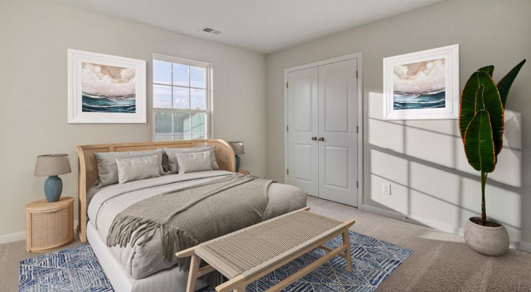 Furnished interior view inside a new home in Limehouse Farms, Summerville (Image 4).