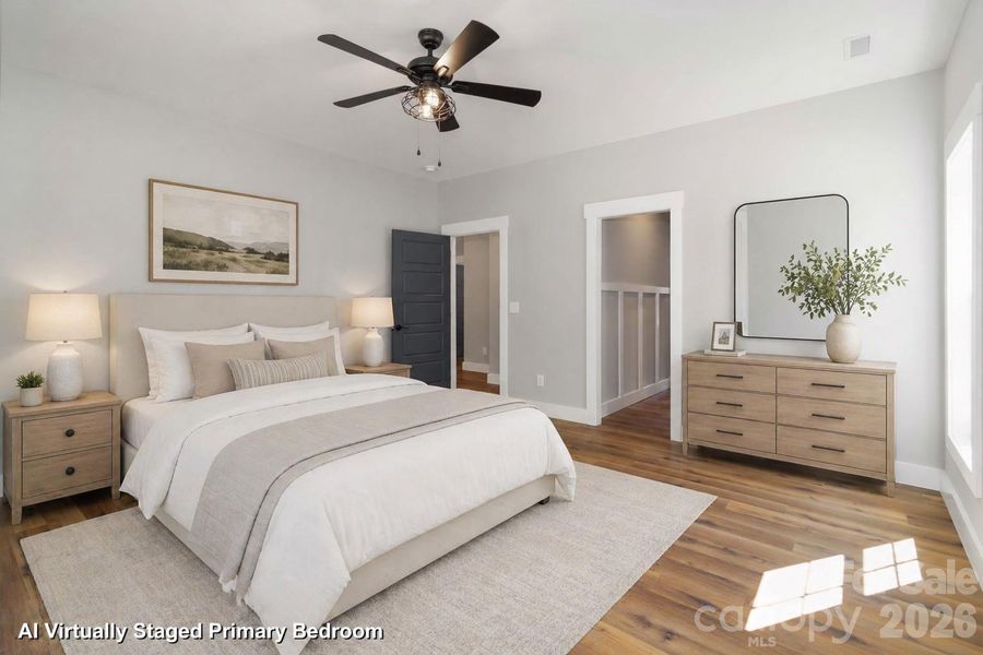 Furnished interior view inside a new home in , Chester (Image 13).