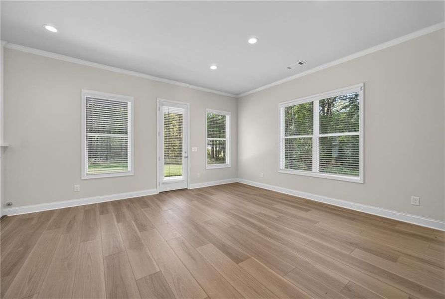Spacious, unfurnished interior of a new home in , Loganville (Image 37).