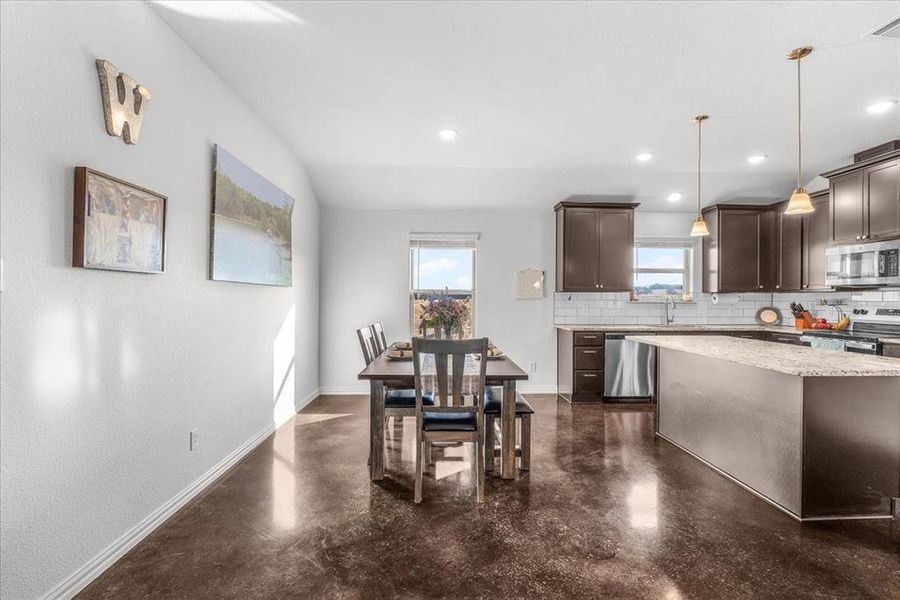 Furnished interior view inside a new home in , Poolville (Image 17).