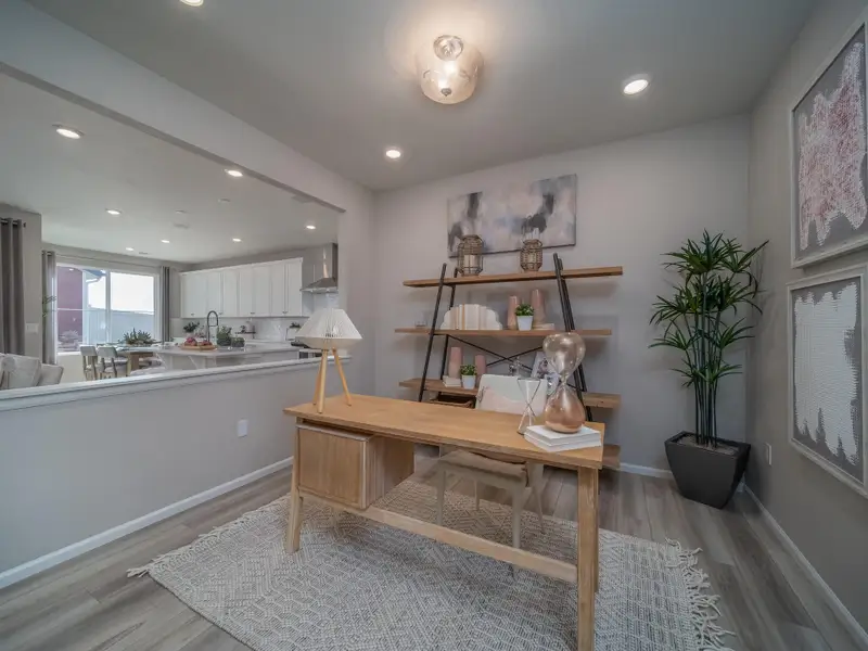 Furnished interior view inside a new home in The Reserve at Green Valley Ranch, Aurora (Image 9).