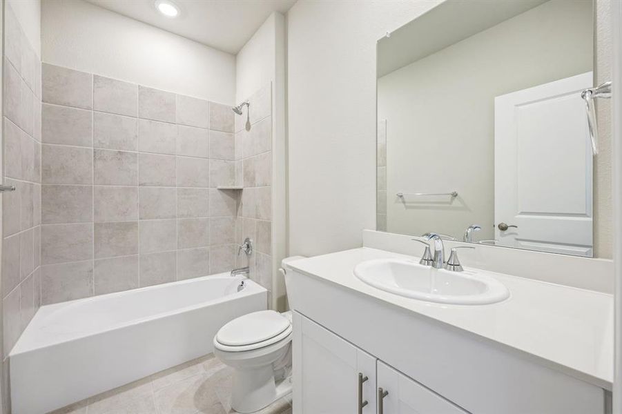 Photo is not of the actual home, but is an inspirational photo of builder’s model home and may depict options, furnishings, and/or decorator features that are not included.