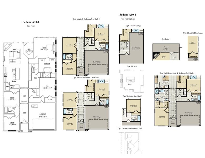 Sedona C10-1 Floor Plan