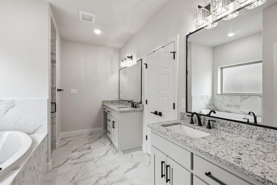 Furnished interior view inside a new home in , Bridgeport (Image 5).