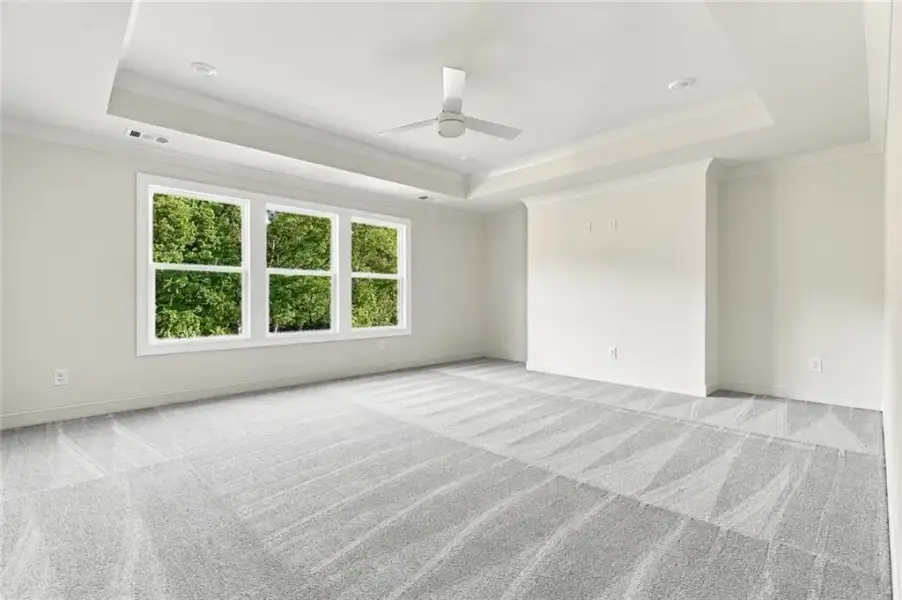 Spacious, unfurnished interior of a new home in , Sugar Hill (Image 15). Spacious, unfurnished interior of a new home in , Sugar Hill (Image 15).