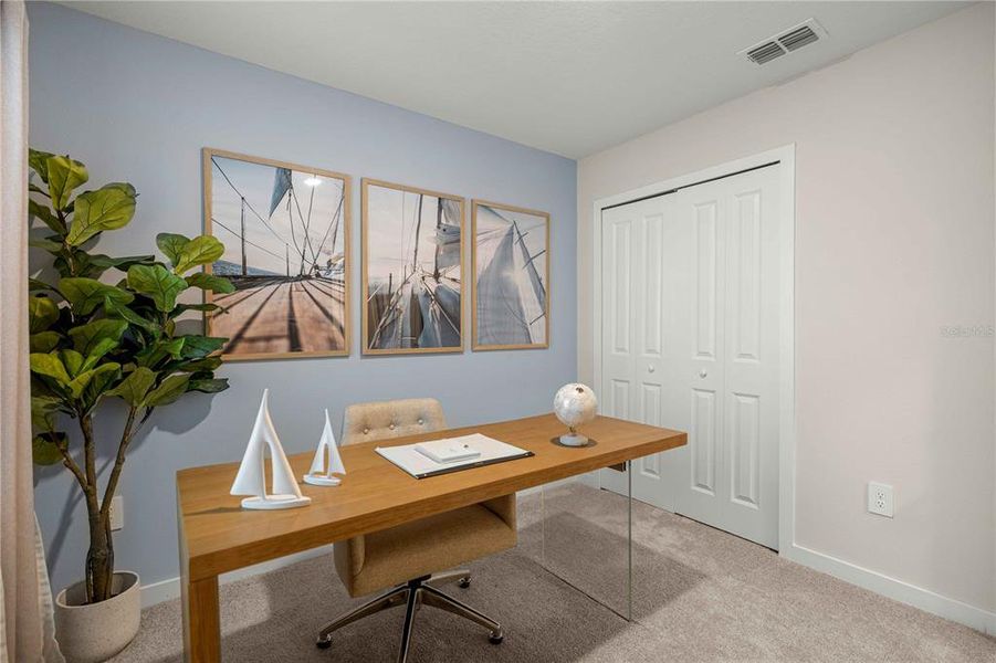 Furnished interior view inside a new home in , Ocala (Image 9). Furnished interior view inside a new home in , Ocala (Image 9).