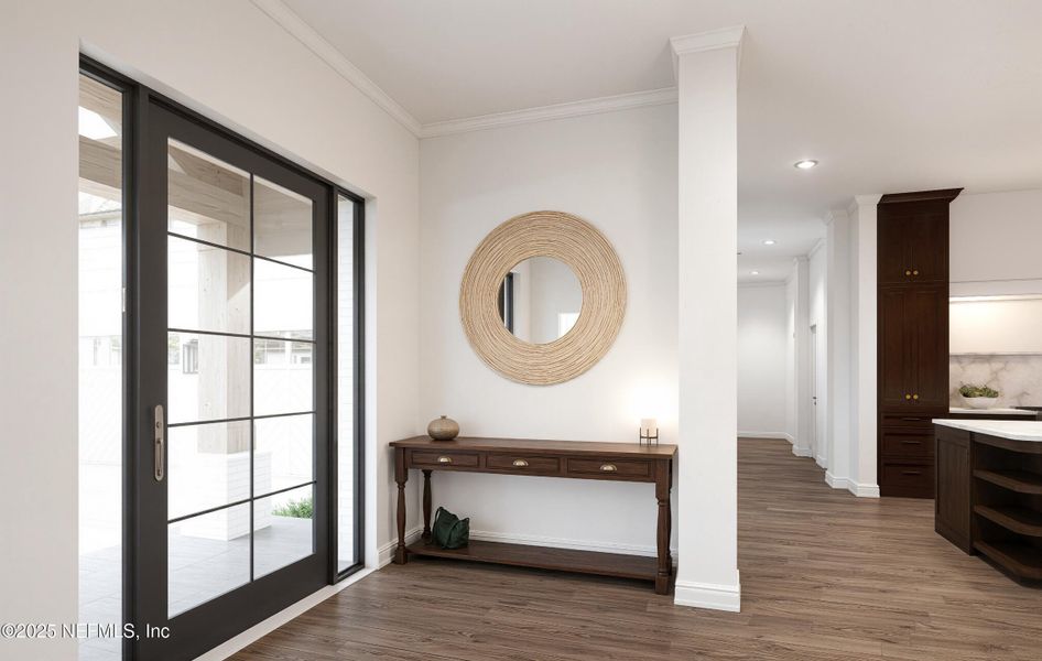 Furnished interior view inside a new home in , Ponte Vedra Beach (Image 30).
