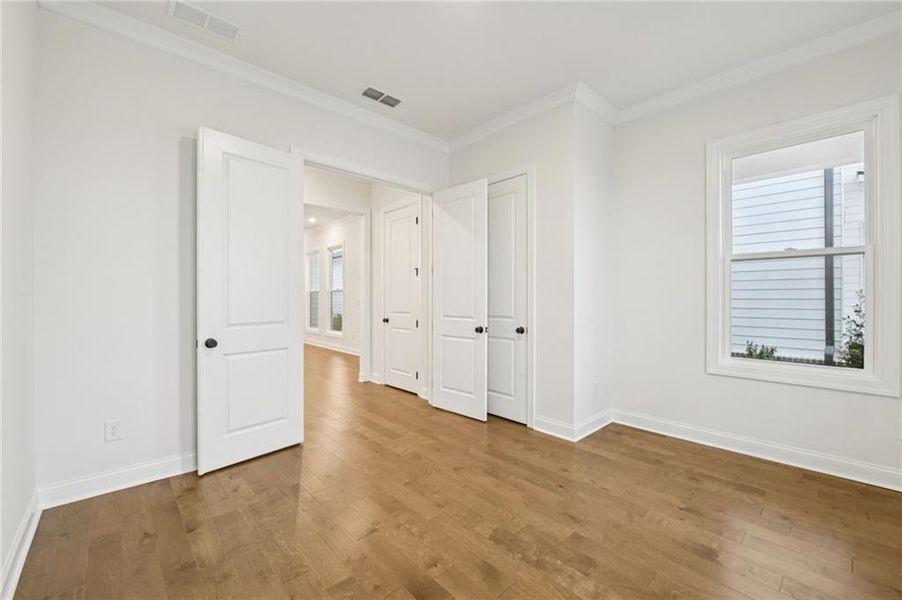 Spacious, unfurnished interior of a new home in Promenade at Sawnee Village, Cumming (Image 23).