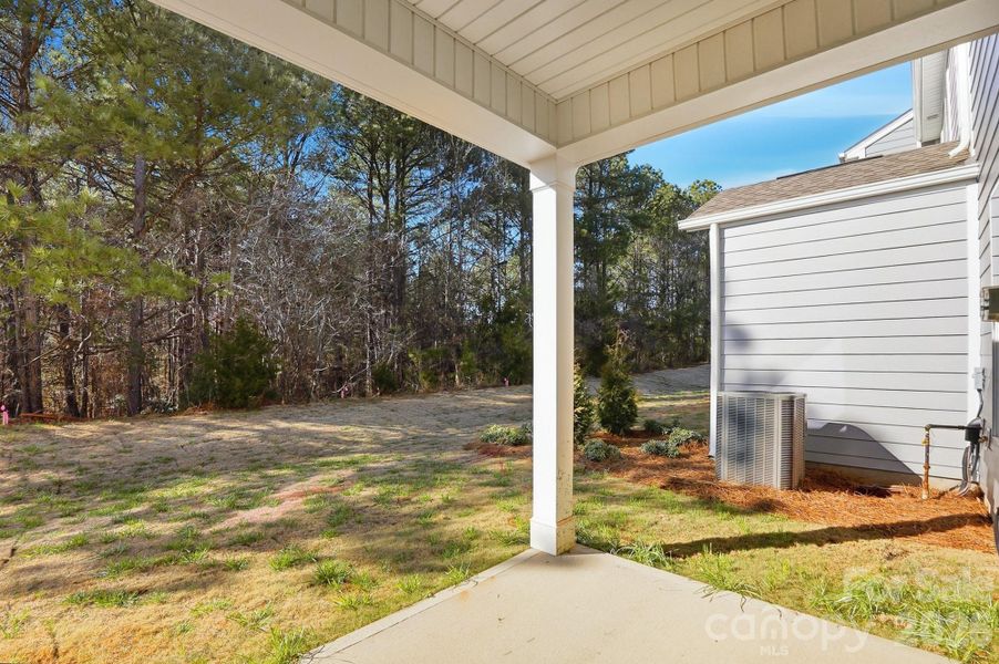 Exterior details and patio area of a home in , Waxhaw (Image 16).