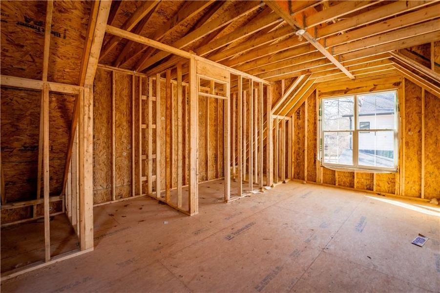 In-progress construction of a new home in , Atlanta, GA (Image 40).