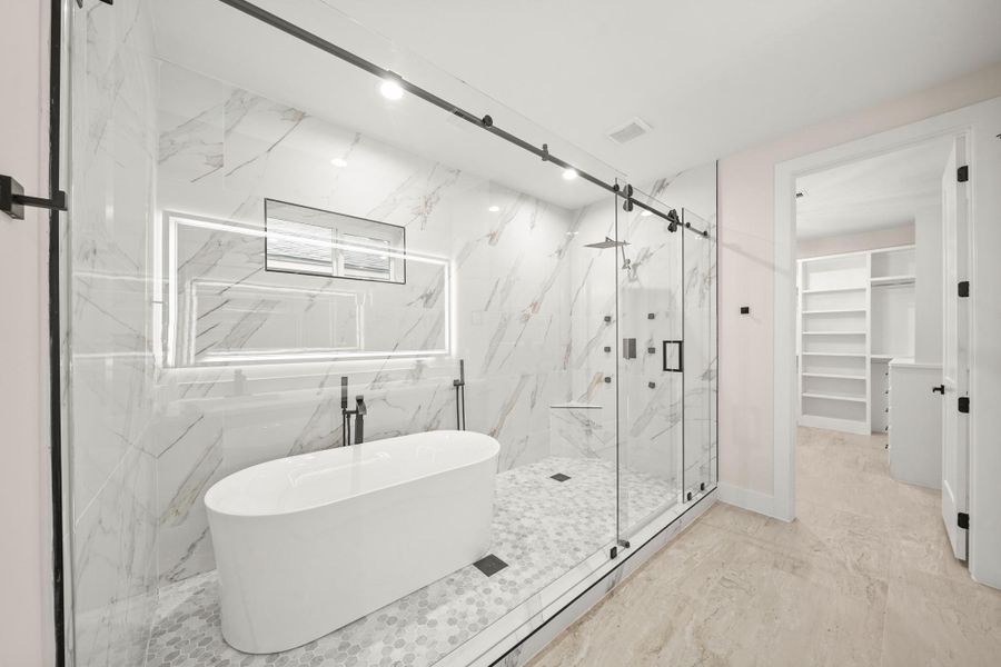 Furnished interior view inside a new home in , Houston (Image 9).