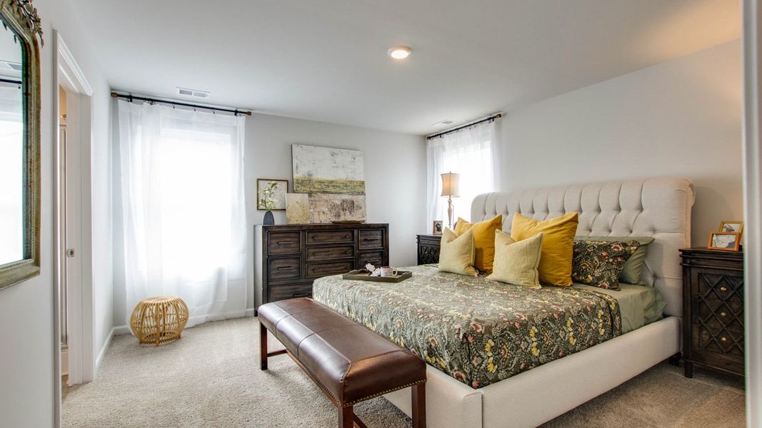 Furnished interior view inside a new home in River Landing, Murfreesboro (Image 19).