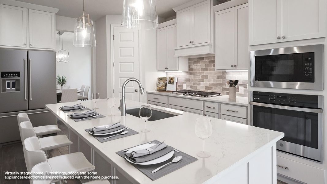 Furnished interior view inside a new home in Juniper Springs, Lockhart (Image 4).