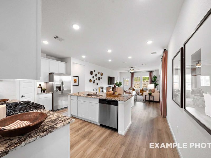 Furnished interior view inside a new home in Windmill Estates, Magnolia (Image 11).