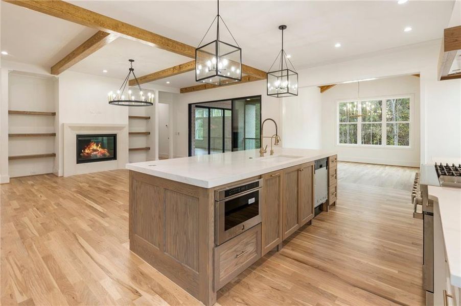 Furnished interior view inside a new home in , Acworth (Image 11).