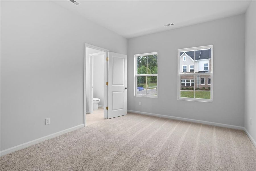 Spacious, unfurnished interior of a new home in Renaissance at White Oak, Garner (Image 20).