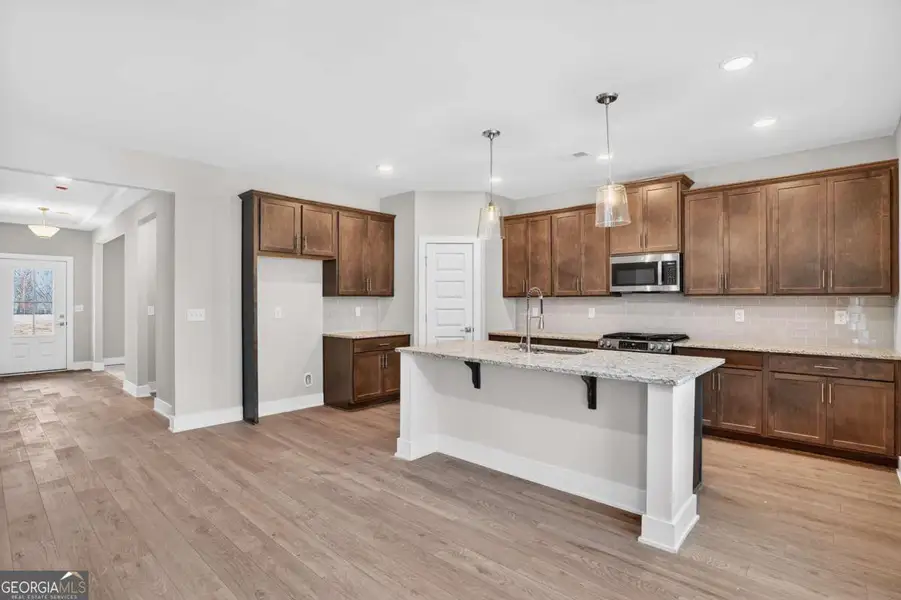 Furnished interior view inside a new home in Killian Manor at The Adares, Adairsville (Image 3).