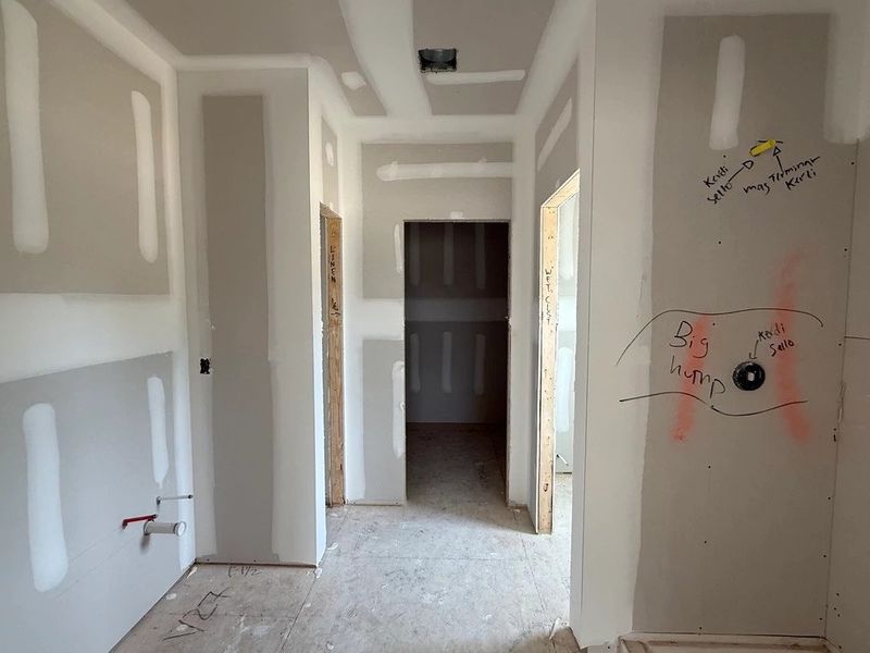 In-progress construction of a new home in The Point, Rolesville, NC (Image 23).