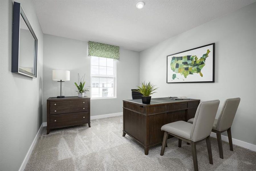 Furnished interior view inside a new home in Waverly Homes, Port St. Lucie (Image 11).