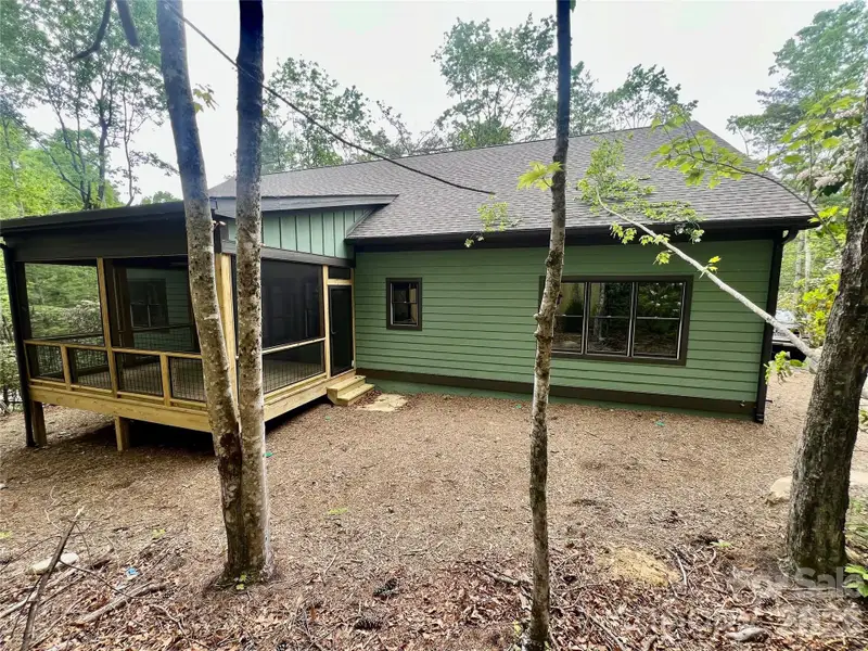 Rear Screened Porch