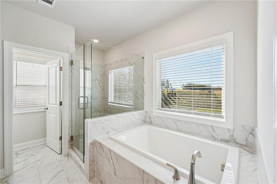 Furnished interior view inside a new home in Palisades Single Family, Cumming (Image 10).