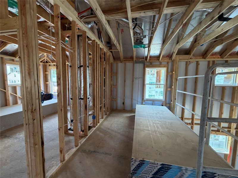 In-progress construction of a new home in Cannon Ranch, Dripping Springs, TX (Image 9).