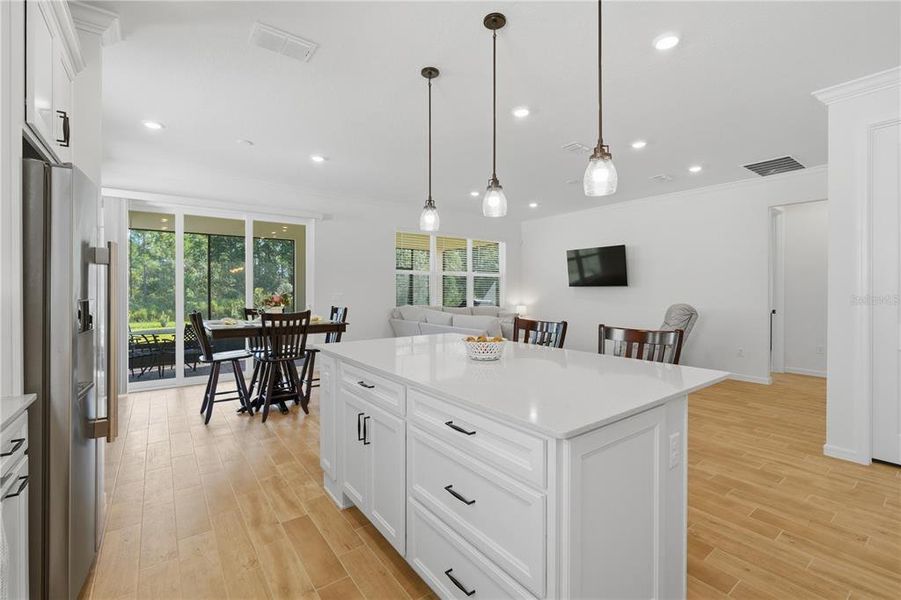 Furnished interior view inside a new home in , St. Cloud (Image 11).