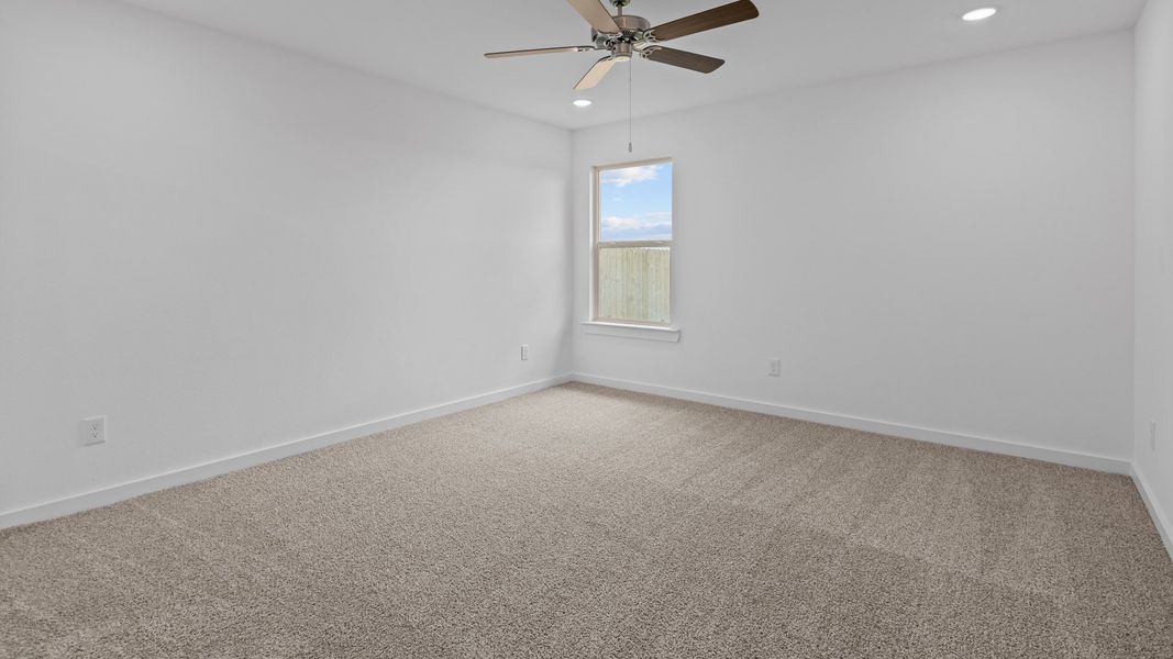Representative unfurnished interior of a home built from the The Nova by D.R. Horton in Terra Vista, Lubbock (Image 12). Representative unfurnished interior of a home built from the The Nova by D.R. Horton in Terra Vista, Lubbock (Image 12).