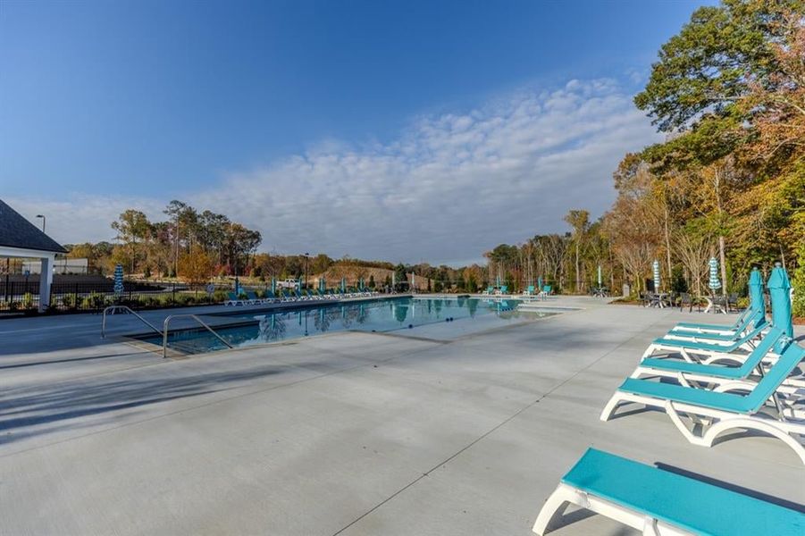 Enjoy the hot Georgia Summer weather by our private neighborhood pool!