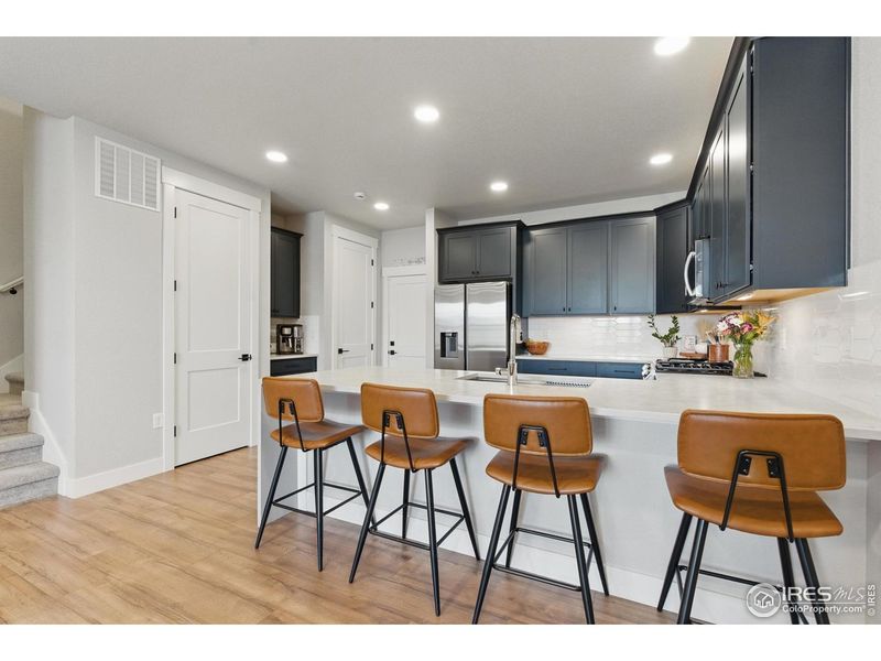 Furnished interior view inside a new home in , Loveland (Image 12). Furnished interior view inside a new home in , Loveland (Image 12).