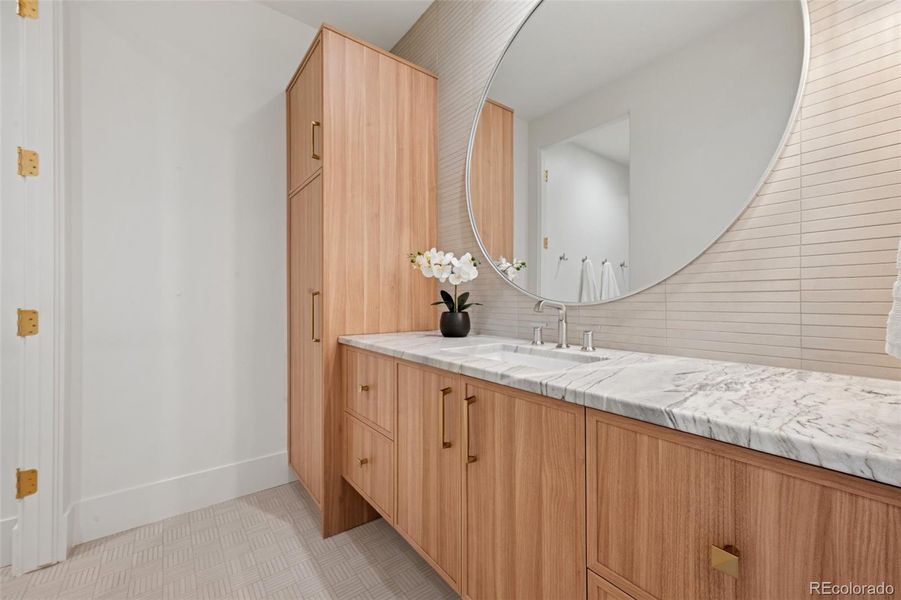 Furnished interior view inside a new home in , Monument (Image 24).