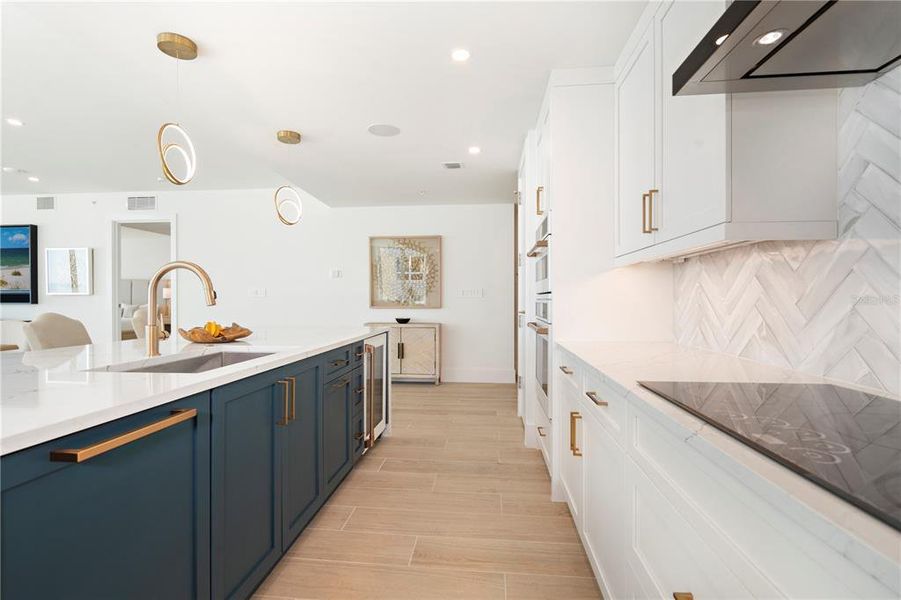 Furnished interior view inside a new home in , Sarasota (Image 13).