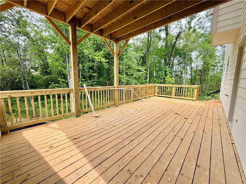 Exterior details and patio area of a home in Arbor West, Dawsonville (Image 3).