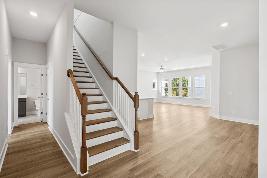 Spacious, unfurnished interior of a new home in Nexton – Midtown – The Garden Collection, Summerville (Image 29).