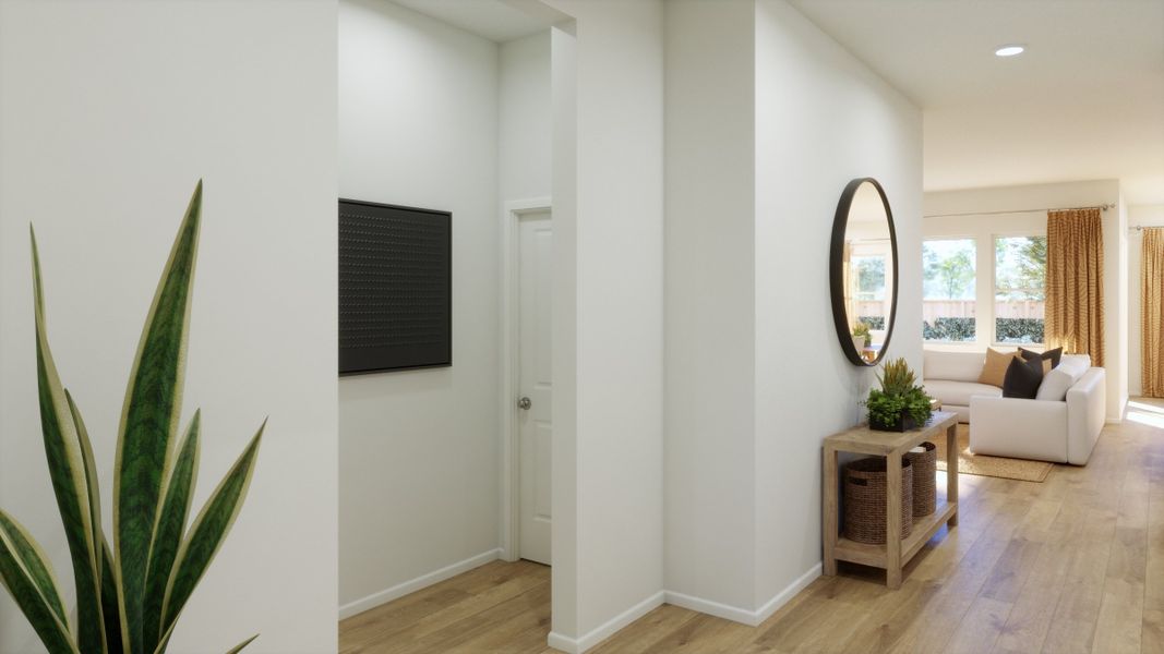 Furnished interior view inside a new home in The Estates Collection at Talon Pointe, Thornton (Image 14). Furnished interior view inside a new home in The Estates Collection at Talon Pointe, Thornton (Image 14).