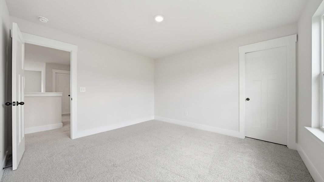 Furnished interior view inside a new home in Creeks at Midway, Anderson (Image 32).