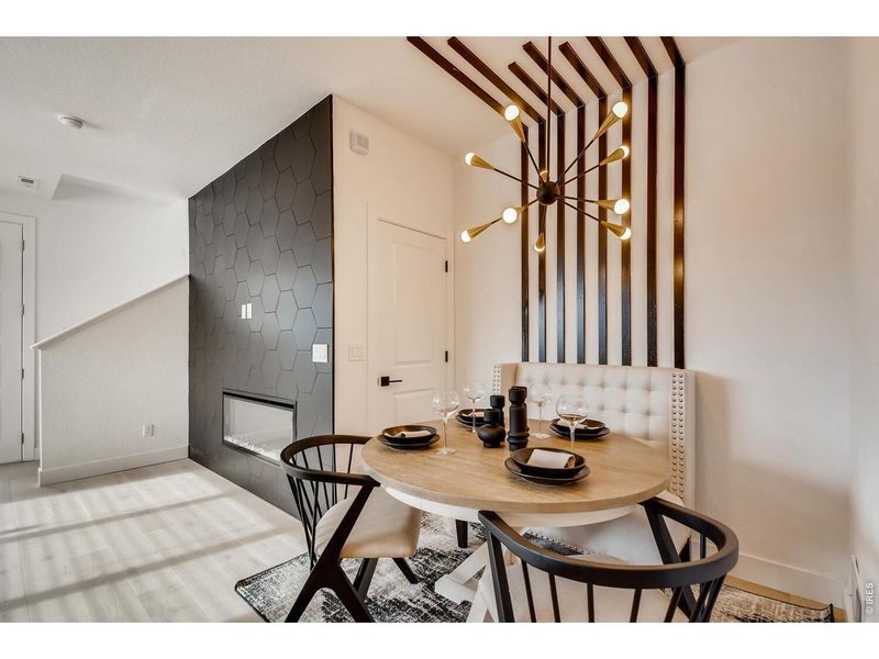Furnished interior view inside a new home in Mountain Brook, Longmont (Image 6).