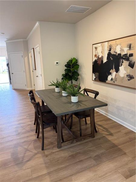 Furnished interior view inside a new home in Villages at Cedar Hill, Dallas (Image 14).