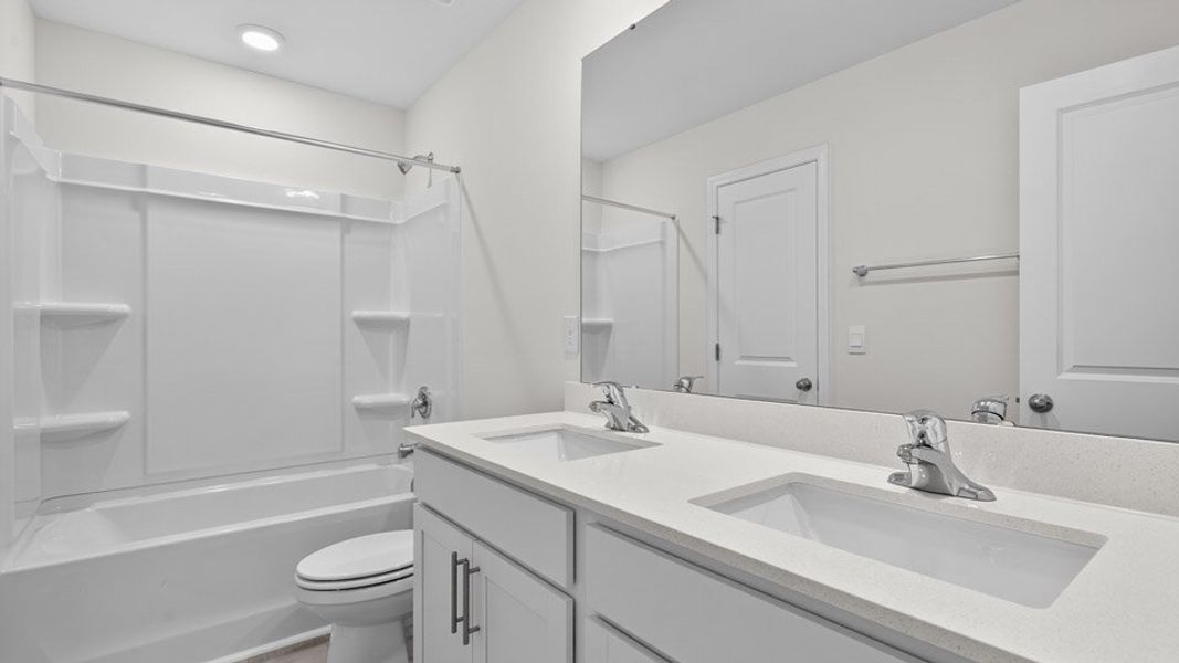 Furnished interior view inside a new home in Baker Farm, Youngsville (Image 16).