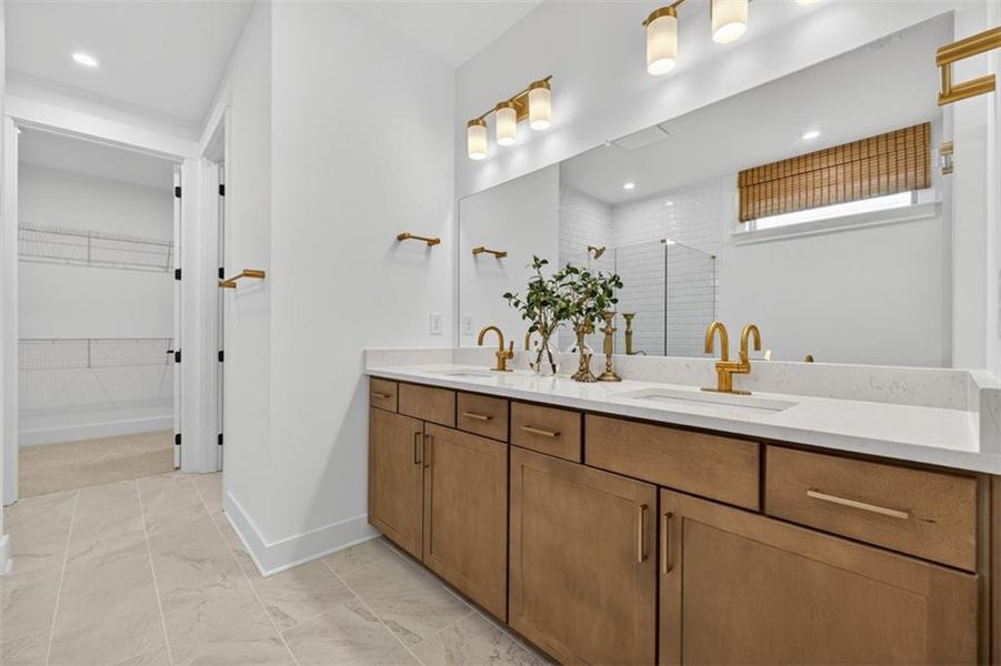 Furnished interior view inside a new home in Del Webb Chateau Elan, Hoschton (Image 15).