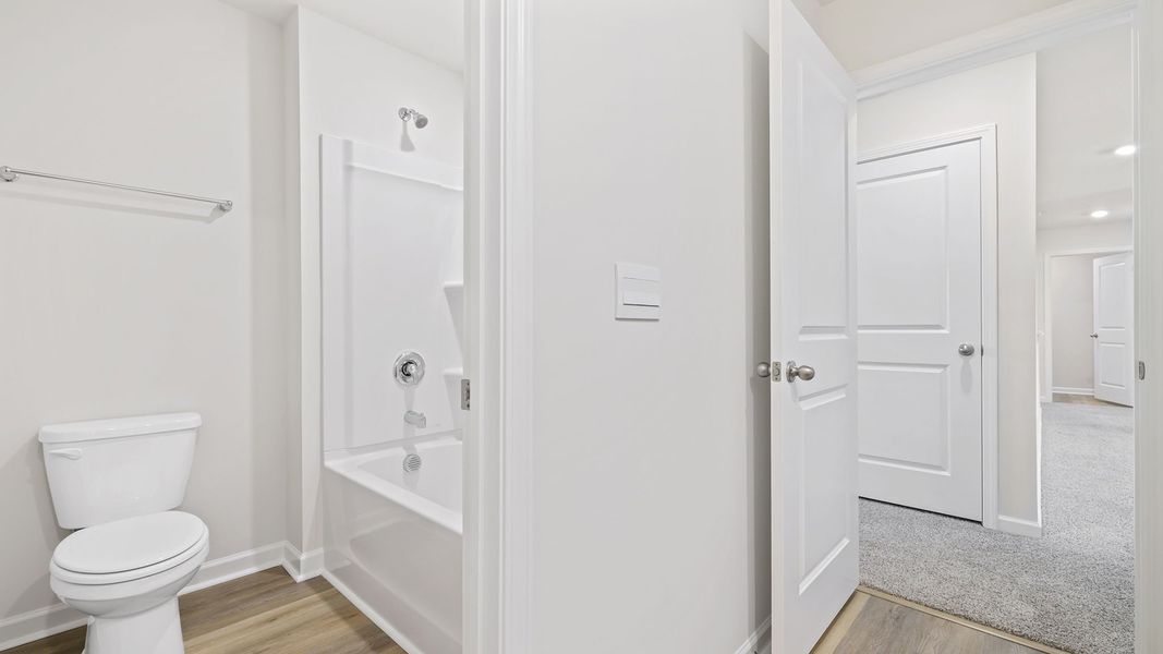 Furnished interior view inside a new home in Bentley Park, Greenwood (Image 12). Furnished interior view inside a new home in Bentley Park, Greenwood (Image 12).