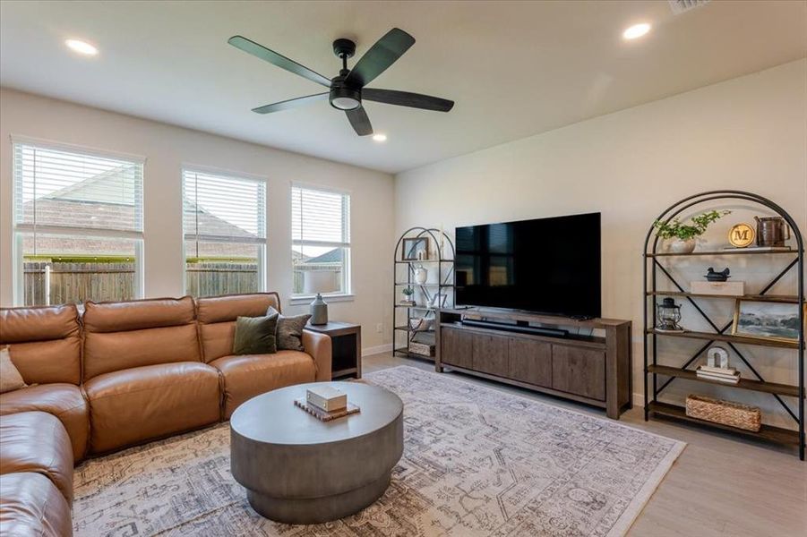 Furnished interior view inside a new home in Azle Grove, Azle (Image 28).