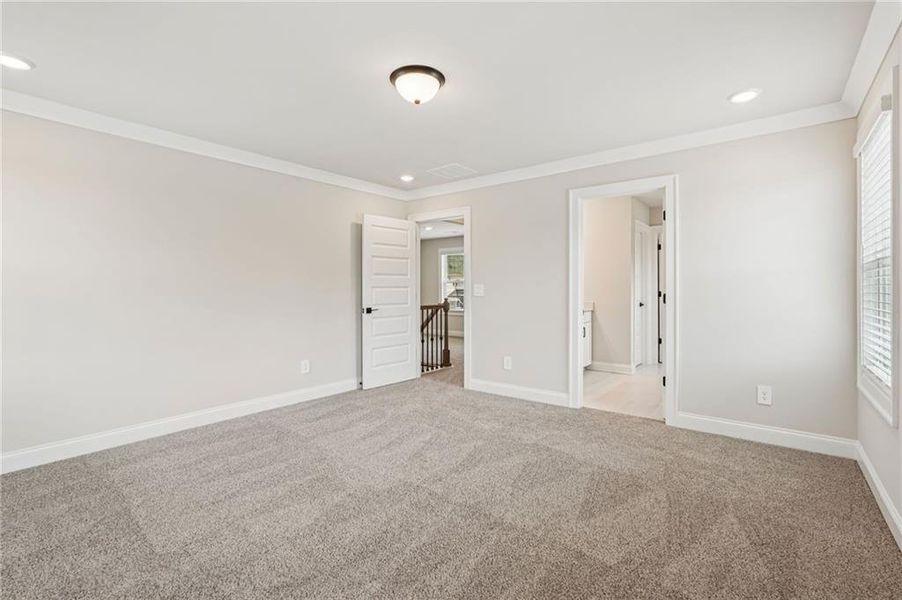 Spacious, unfurnished interior of a new home in Hemingway - Reserve Series, Cumming (Image 43).