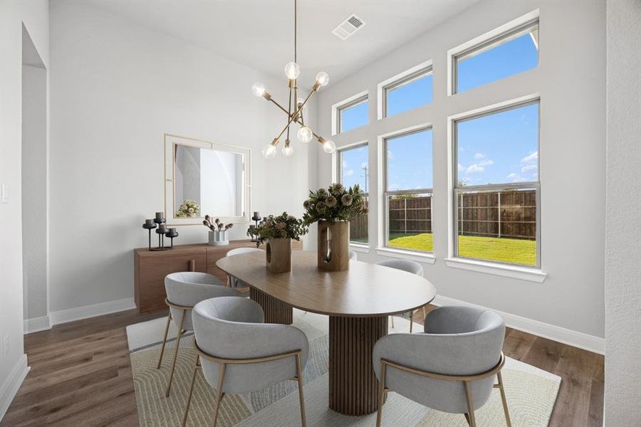 Furnished interior view inside a new home in Northshore at Lakewood Village - Garden Series, Lakewood Village (Image 16).