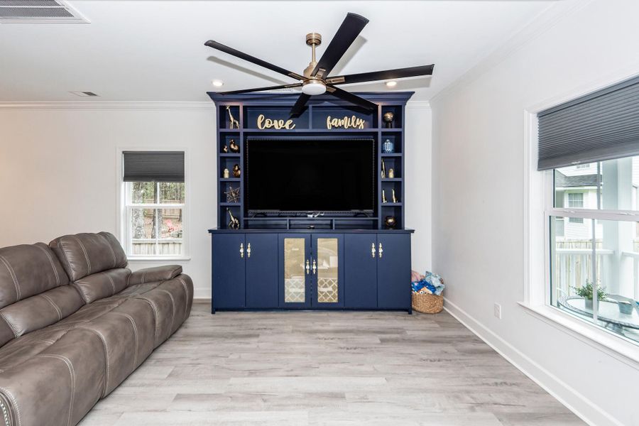 Furnished interior view inside a new home in , Summerville (Image 34).