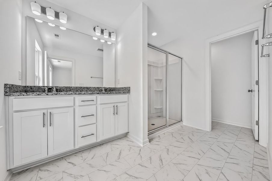 Furnished interior view inside a new home in Magnolia Townes, Wendell (Image 6).