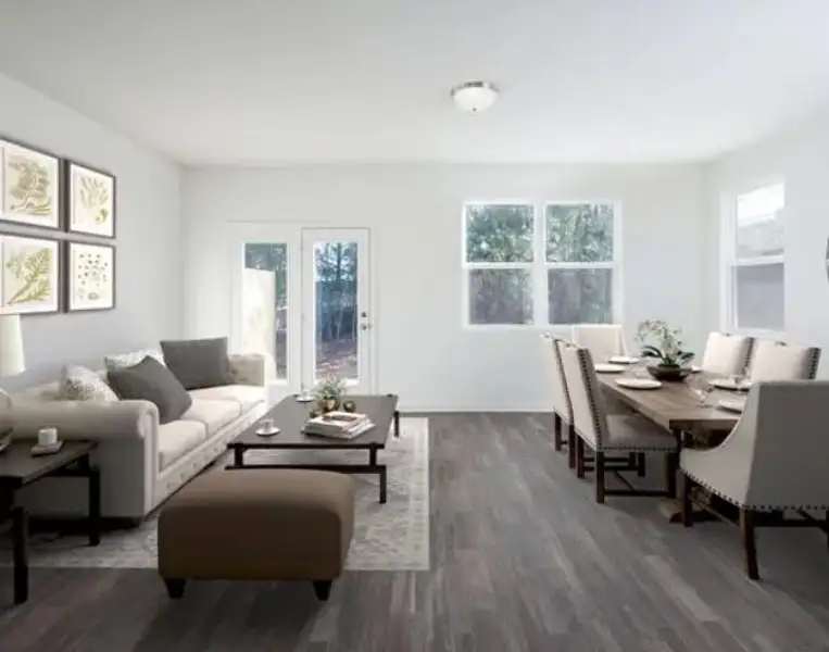 Furnished interior view inside a new home in Chestnut Grove, Douglasville (Image 5).